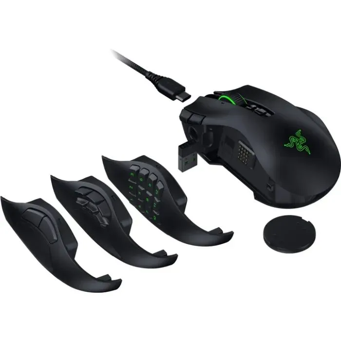 Мишка Razer Naga V3 Pro Wireless/Bluetooth/USB Black (RZ01-05660100-R3G1) зображення 10
