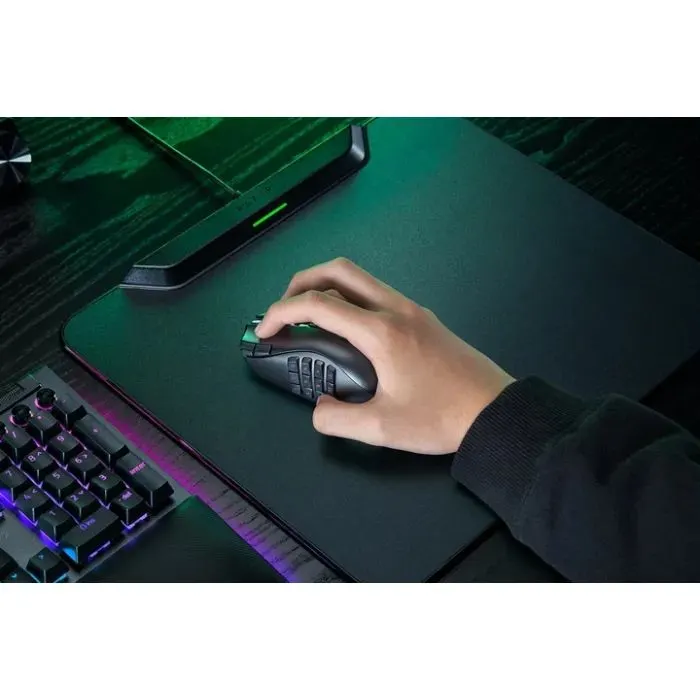 Мишка Razer Naga V3 Pro Wireless/Bluetooth/USB Black (RZ01-05660100-R3G1) зображення 12