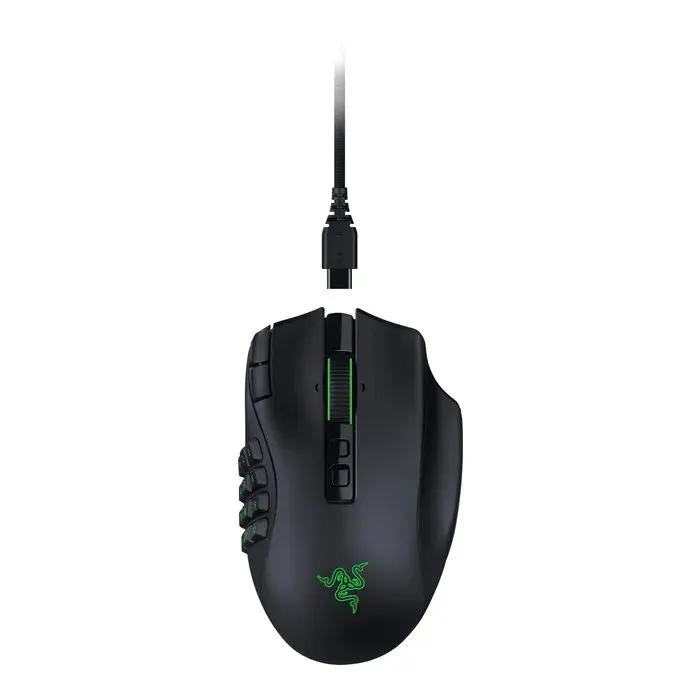 Мишка Razer Naga V3 Pro Wireless/Bluetooth/USB Black (RZ01-05660100-R3G1) зображення 4