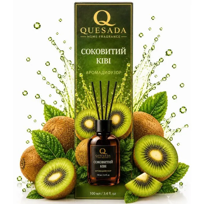 Аромадифузор Quesada Соковитий ківі 100 мл (4823135701248) зображення 3