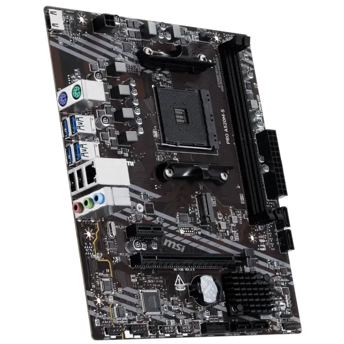 Материнська плата MSI PRO A520M-S зображення 3