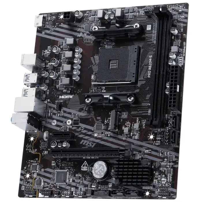 Материнська плата MSI PRO A520M-S зображення 4
