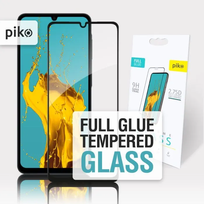 Скло захисне Piko Full Glue ESD Samsung Galaxy A08 / Galaxy A07 Black (1283126641077) зображення 2