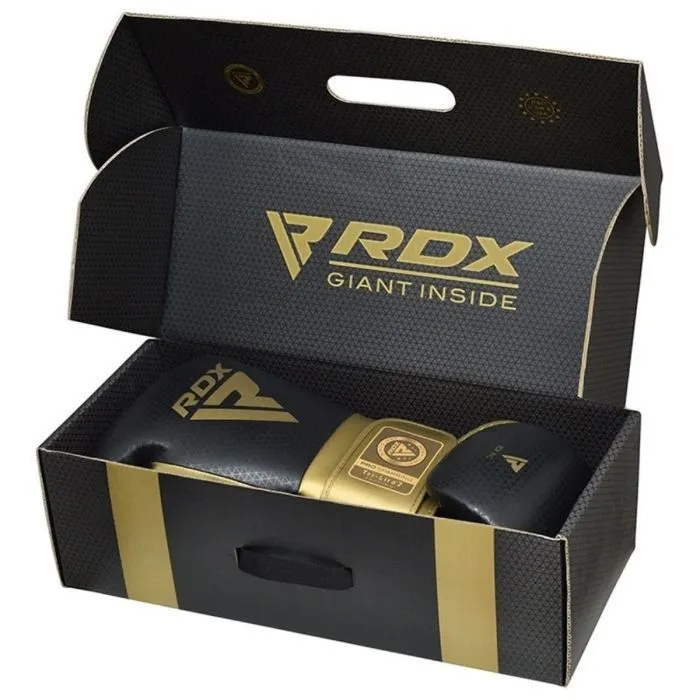 Боксерські рукавички RDX Mark Pro Sparring Tri Lira 2 Golden 14 oz (BGM-PSTL2G-14OZ) зображення 8