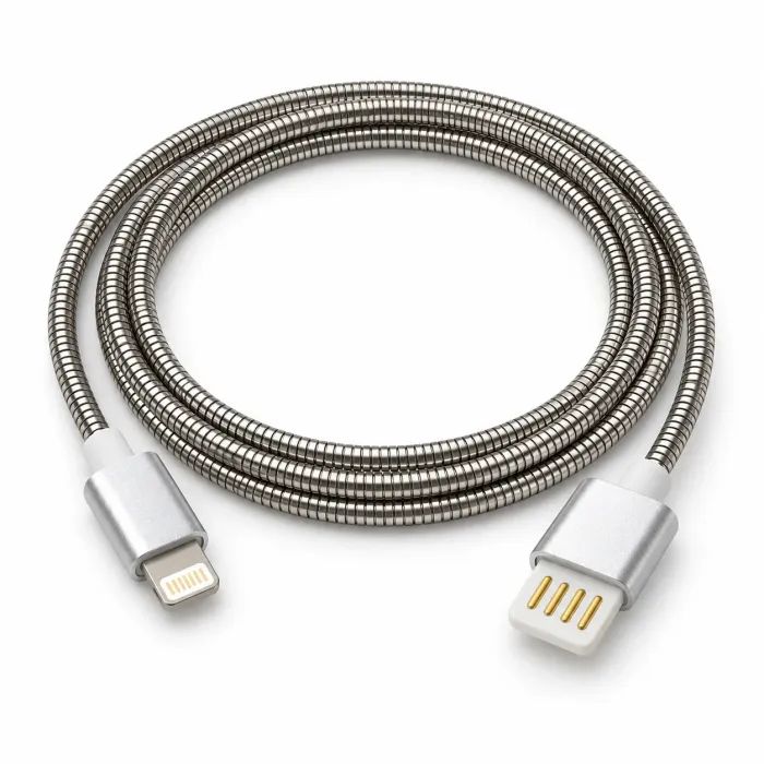Дата кабель USB 2.0 AM to Lightning 1.0m 2.4A metal gold XoKo (XK-CTL-001-GD)
