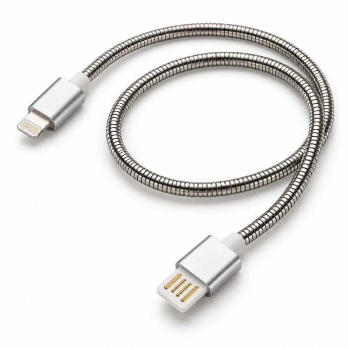 Дата кабель USB 2.0 AM to Lightning 1.0m 2.4A metal gold XoKo (XK-CTL-001-GD) зображення 3