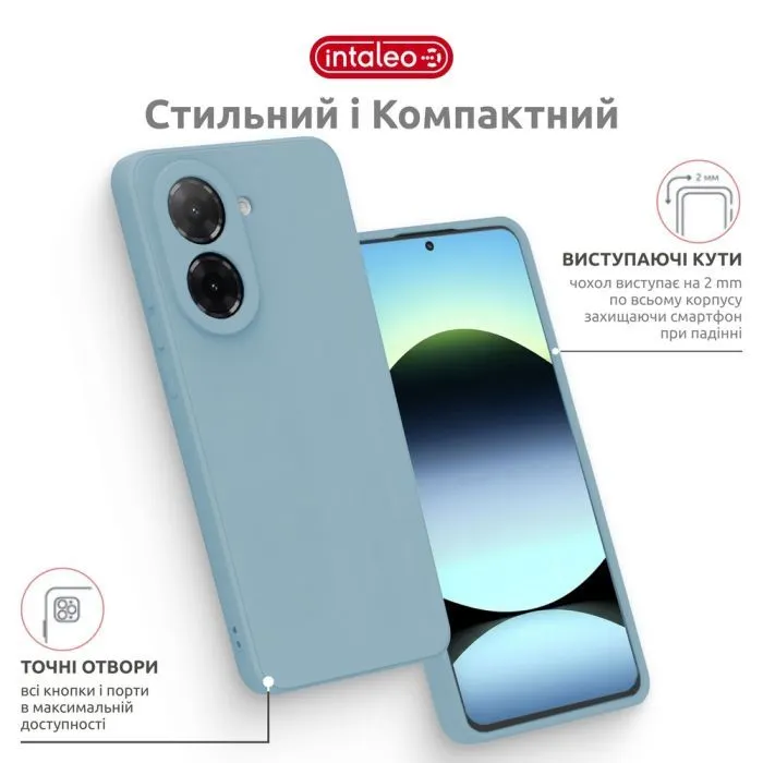 Чохол до мобільного телефона Intaleo SoftShell Xiaomi Redmi A5 Light Blue (1283126631283) зображення 4