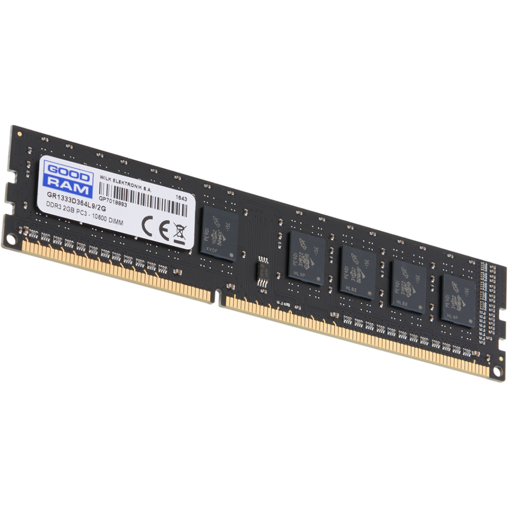 Модуль пам'яті для комп'ютера DDR3 2GB 1333 MHz Goodram (GR1333D364L9/2G) зображення 3