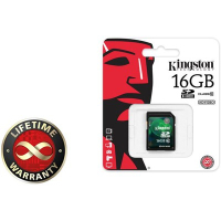 Карта памяти Kingston 16Gb SDHC class 10 Entry Level (SD10V/16GB) изображение 2