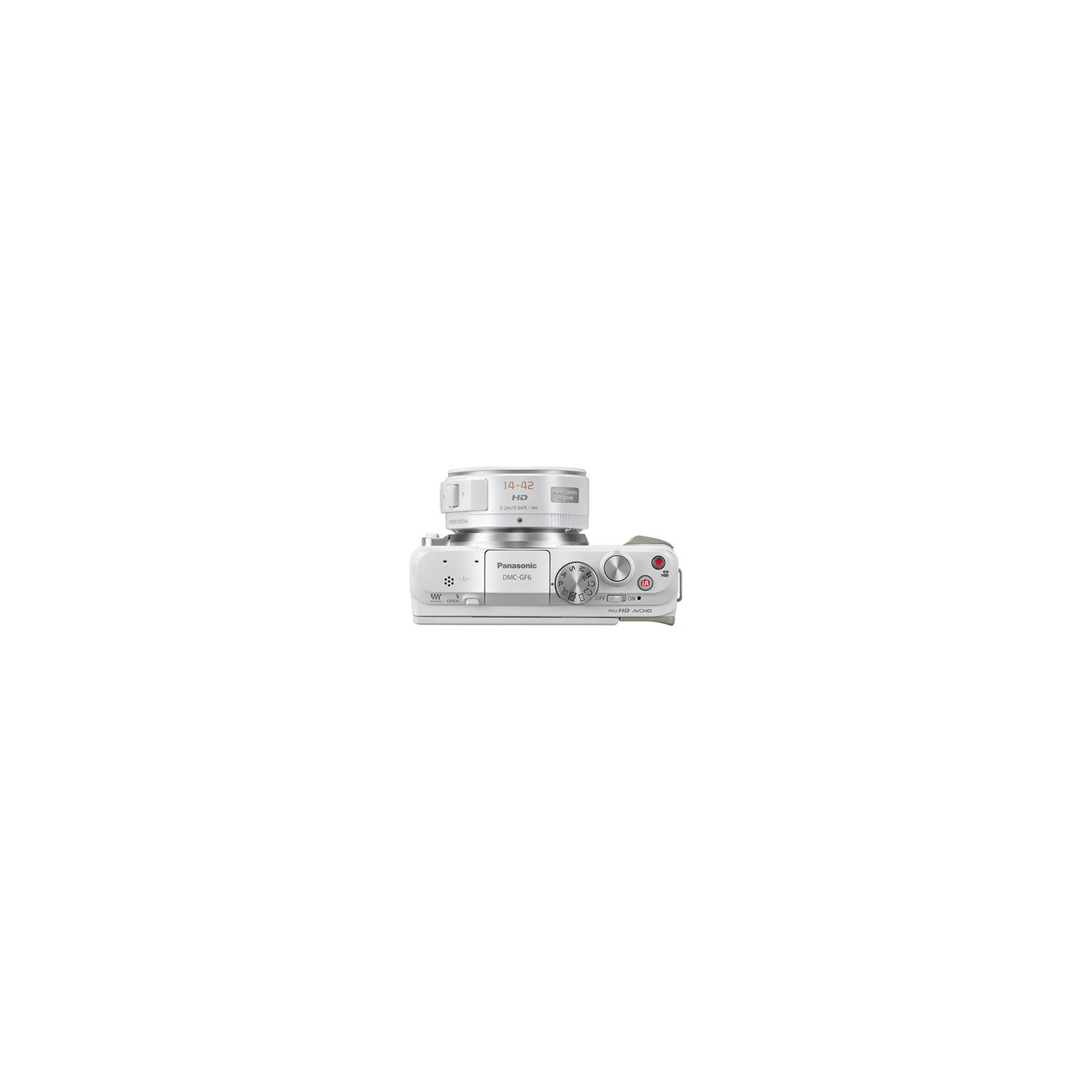 Цифровой фотоаппарат Panasonic DMC-GF6 white 14-42 kit (DMC-GF6KEE-W) изображение 3