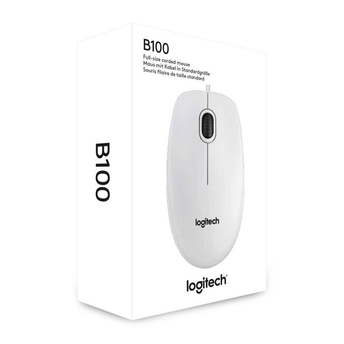 Мышка Logitech B100 Black (910-003357) изображение 3