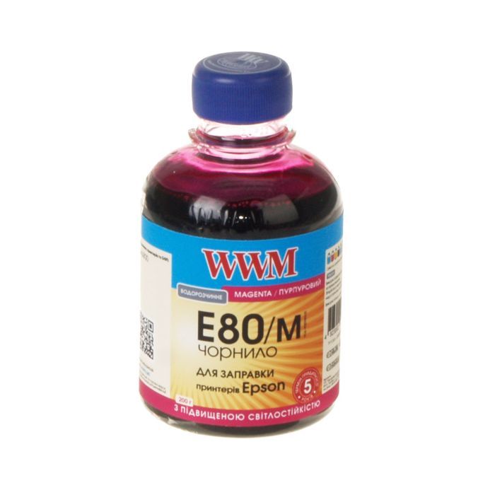 Чернила WWM EPSON L800 Magenta (E80/M)