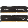 Модуль памяти для компьютера DDR3 8Gb (2x4GB) 1866 MHz HyperX Fury Black Kingston Fury (ex.HyperX) (HX318C10FBK2/8)