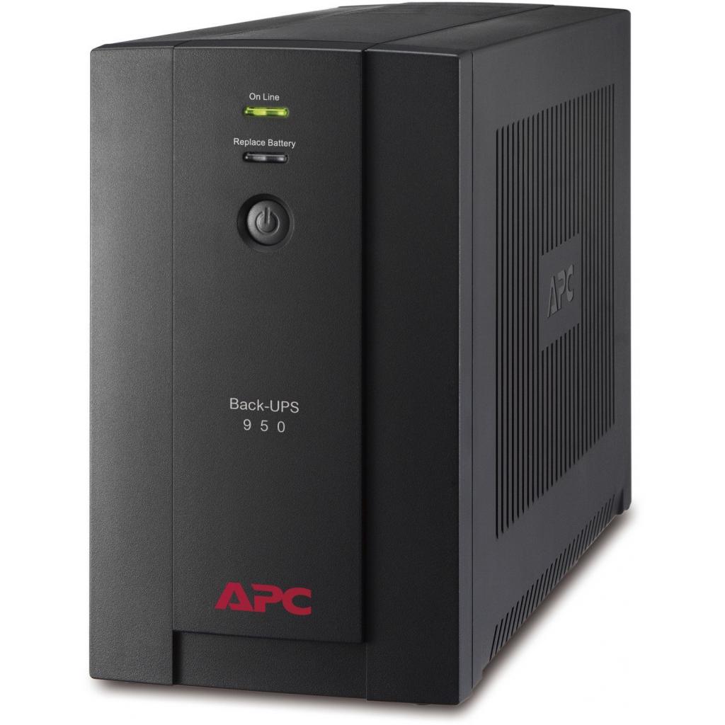 Пристрій безперебійного живлення APC Back-UPS 950VA, 230V, AVR, IEC Sockets (BX950UI)
