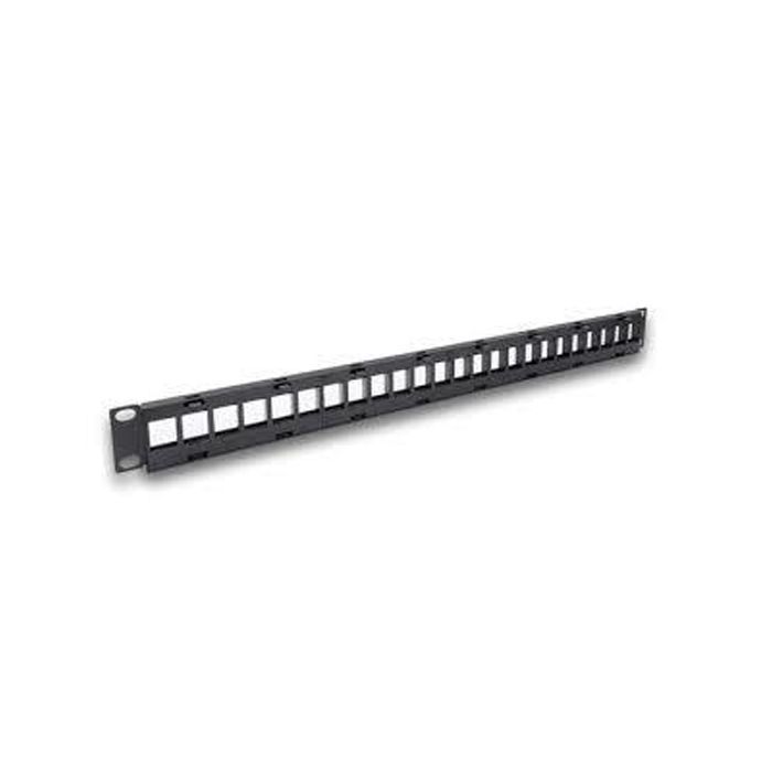 Патч-панель LEGRAND 19" 1U для 24-х модулей Keystone, наборная (632790)