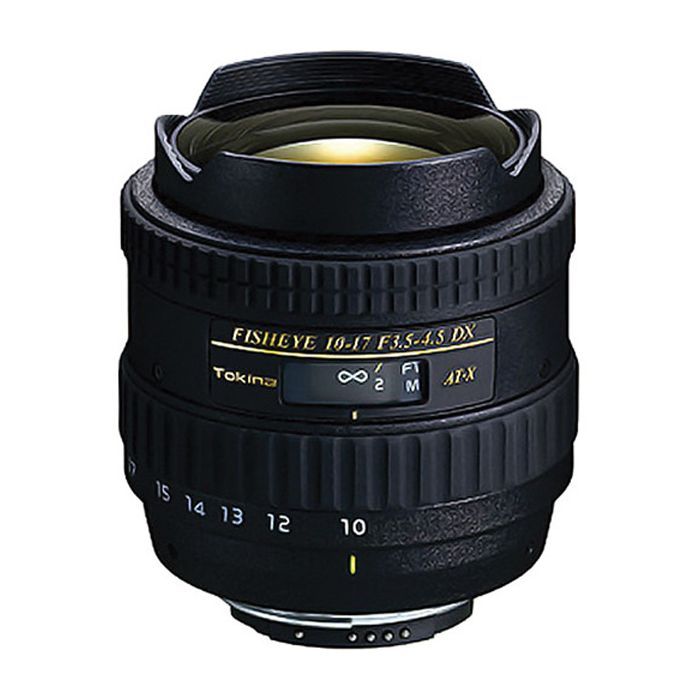 Объектив Tokina AT-X DX 10-17mm f/3.5-4.5 Fisheye (Nikon) (ATXAF107DXN)