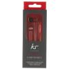 Навушники KitSound KS Ribbons In-Ear Earphones with Mic Red (KSRIBRD) зображення 10