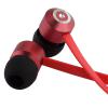 Навушники KitSound KS Ribbons In-Ear Earphones with Mic Red (KSRIBRD) зображення 3