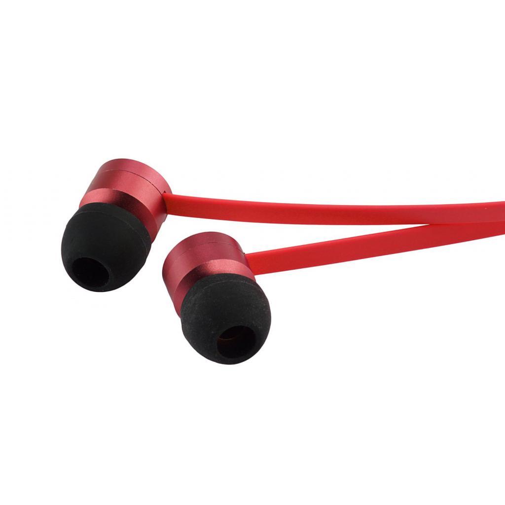 Навушники KitSound KS Ribbons In-Ear Earphones with Mic Red (KSRIBRD) зображення 4