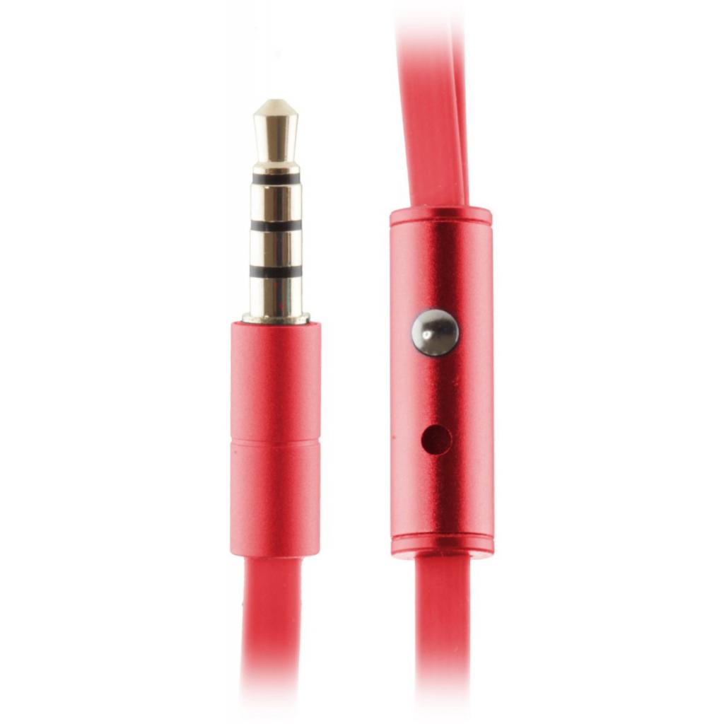 Навушники KitSound KS Ribbons In-Ear Earphones with Mic Red (KSRIBRD) зображення 6