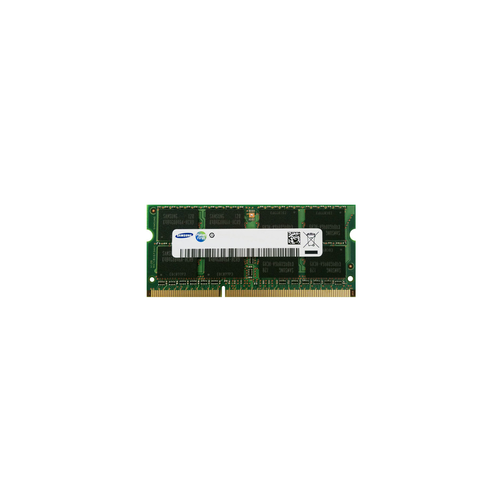 Модуль пам'яті для ноутбука SoDIMM DDR3 2GB 1600 MHz Samsung (M471B5674EB0-YK0)
