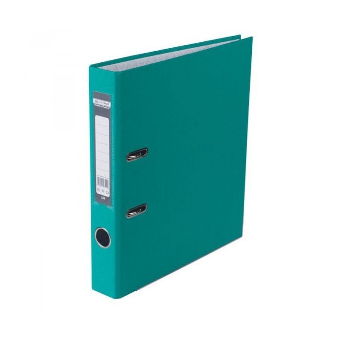 Папка - регистратор Buromax А4, 50мм, JOBMAX PP, turquoise, built-up (BM.3012-06c)