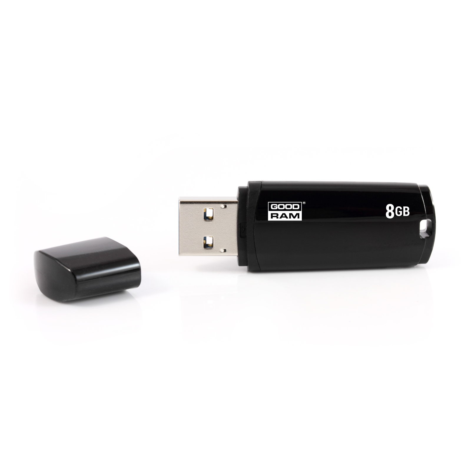 USB флеш накопичувач Goodram 8GB Mimic Black USB 3.0 (UMM3-0080K0R11) зображення 2