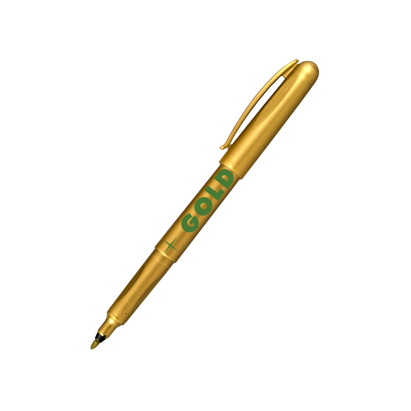 Маркер Centropen GOLD & SILVER 2670 M 1 мм, Gold color (2670/12)