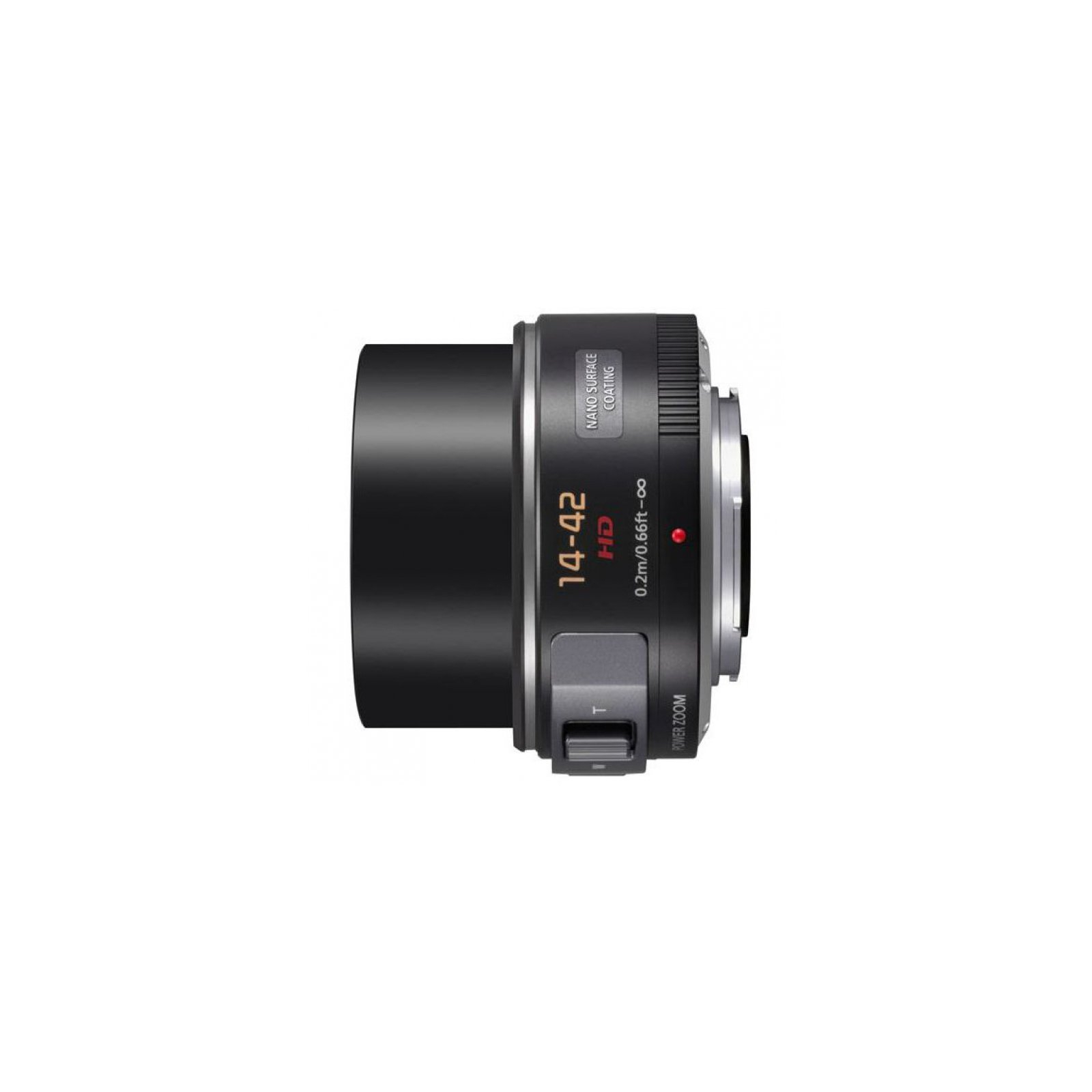 Об'єктив Panasonic Micro 4/3 Lens 14-42 mm F3.5-5.6290 (H-PS14042E-K) зображення 4