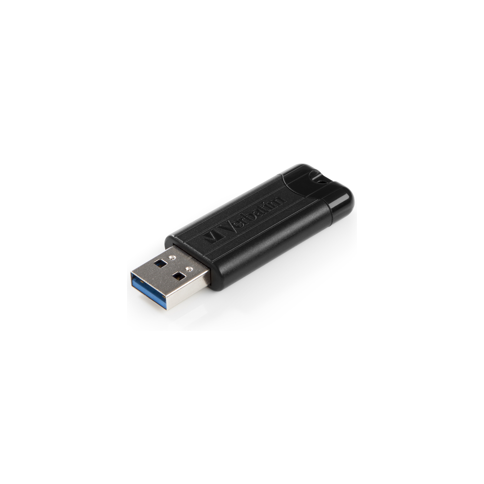USB флеш накопитель Verbatim 64GB PinStripe Black USB 3.0 (49318) изображение 4