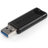 USB флеш накопичувач Verbatim 128GB PinStripe Black USB 3.0 (49319) зображення 4