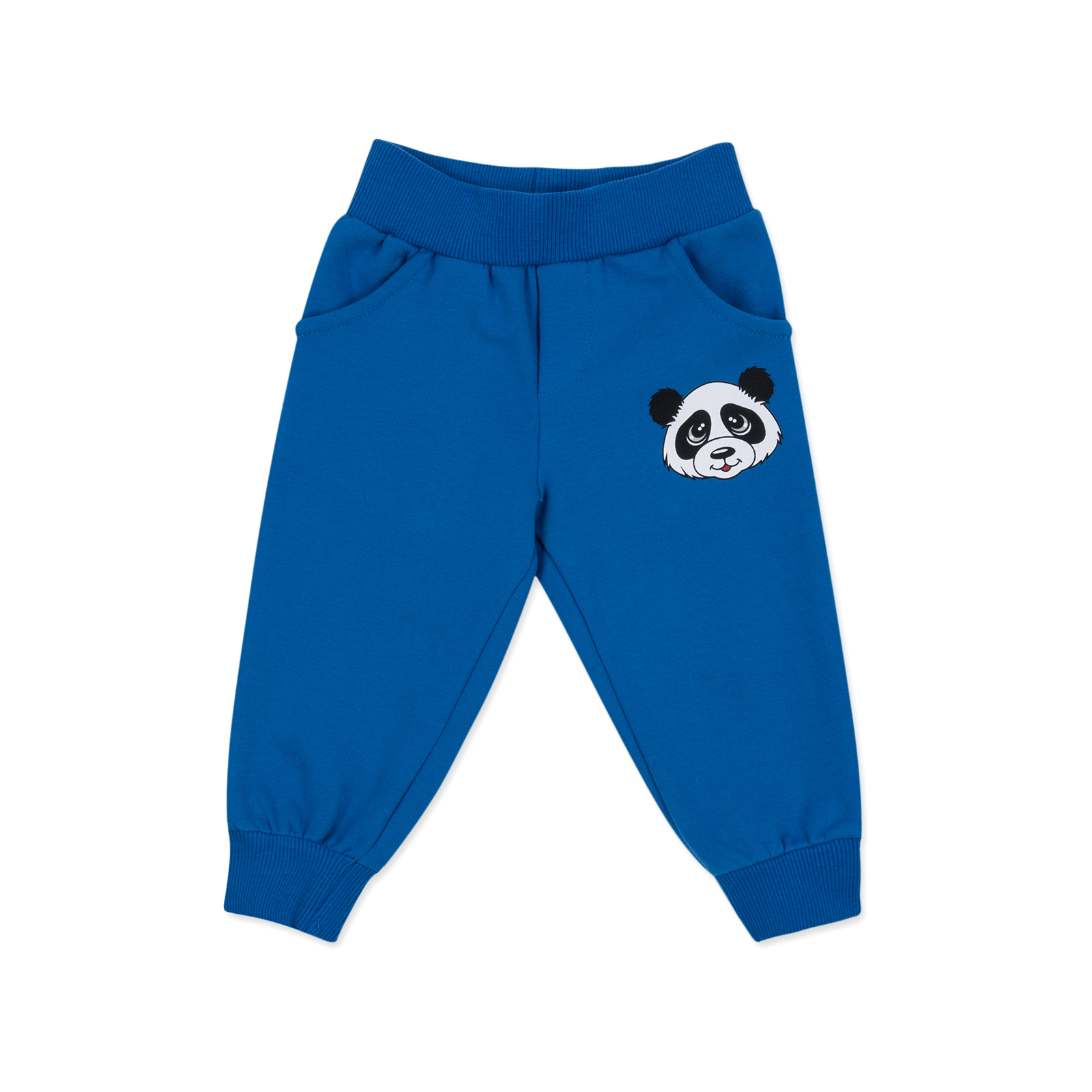 Набір дитячого одягу Breeze з пандою (8677-74B-blue) зображення 3