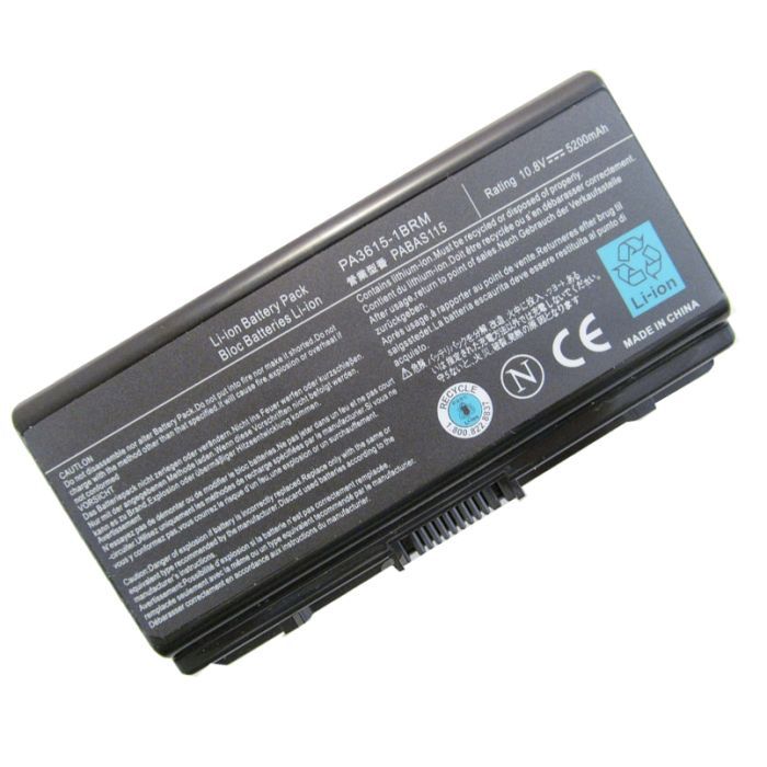 Аккумулятор для ноутбука AlSoft Toshiba PA3615U 5200mAh 6cell 11.1V Li-ion (A41446) изображение 2