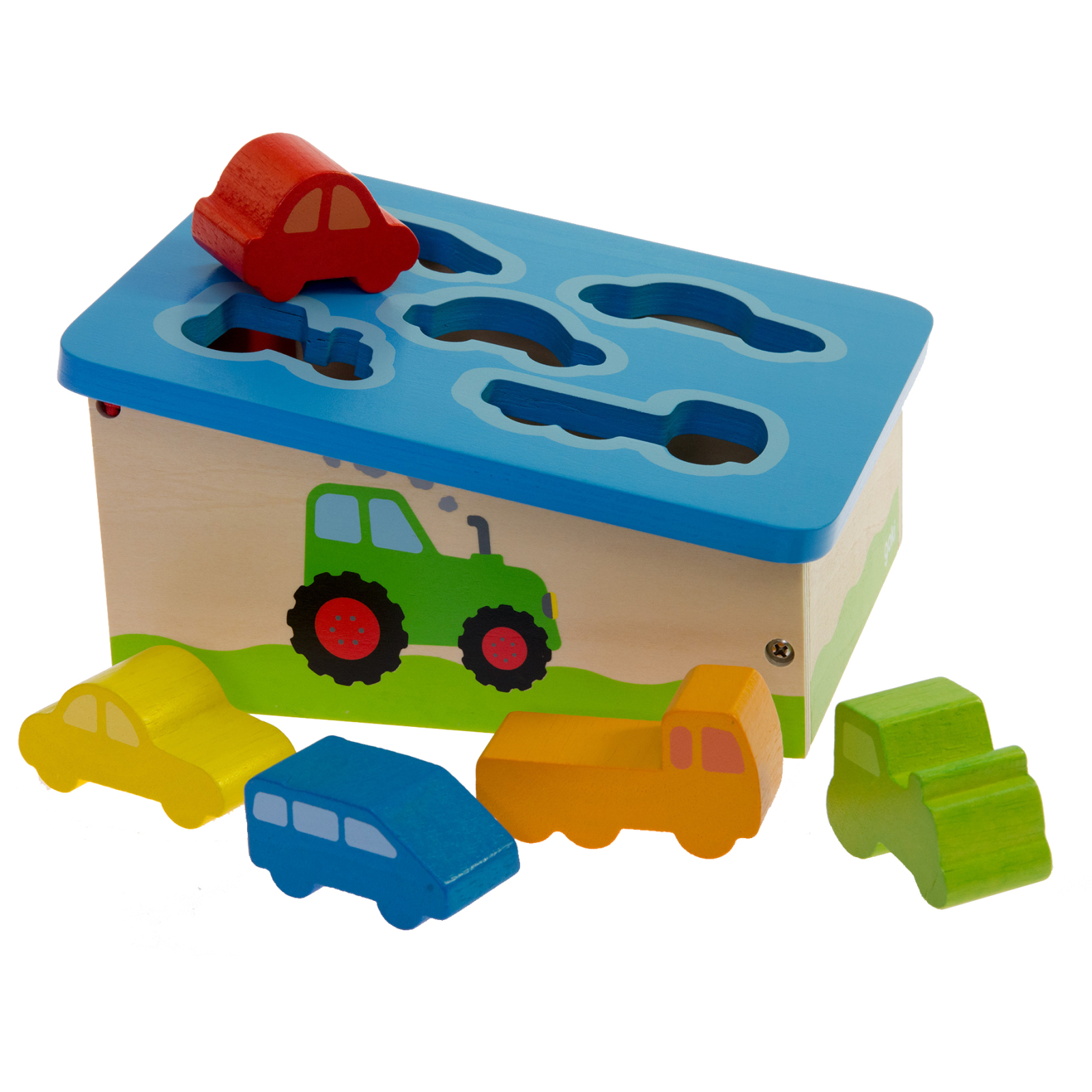 Розвиваюча іграшка Goki Сортер Транспорт (58668) зображення 4