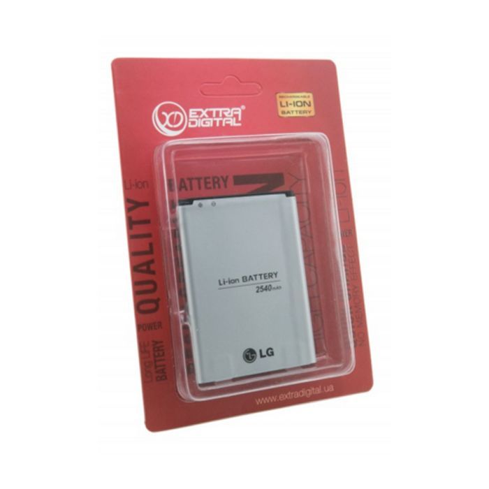 Акумуляторна батарея Extradigital LG BL-54SH, Optimus G3s (D724) (2540 mAh) (BML6416) зображення 5