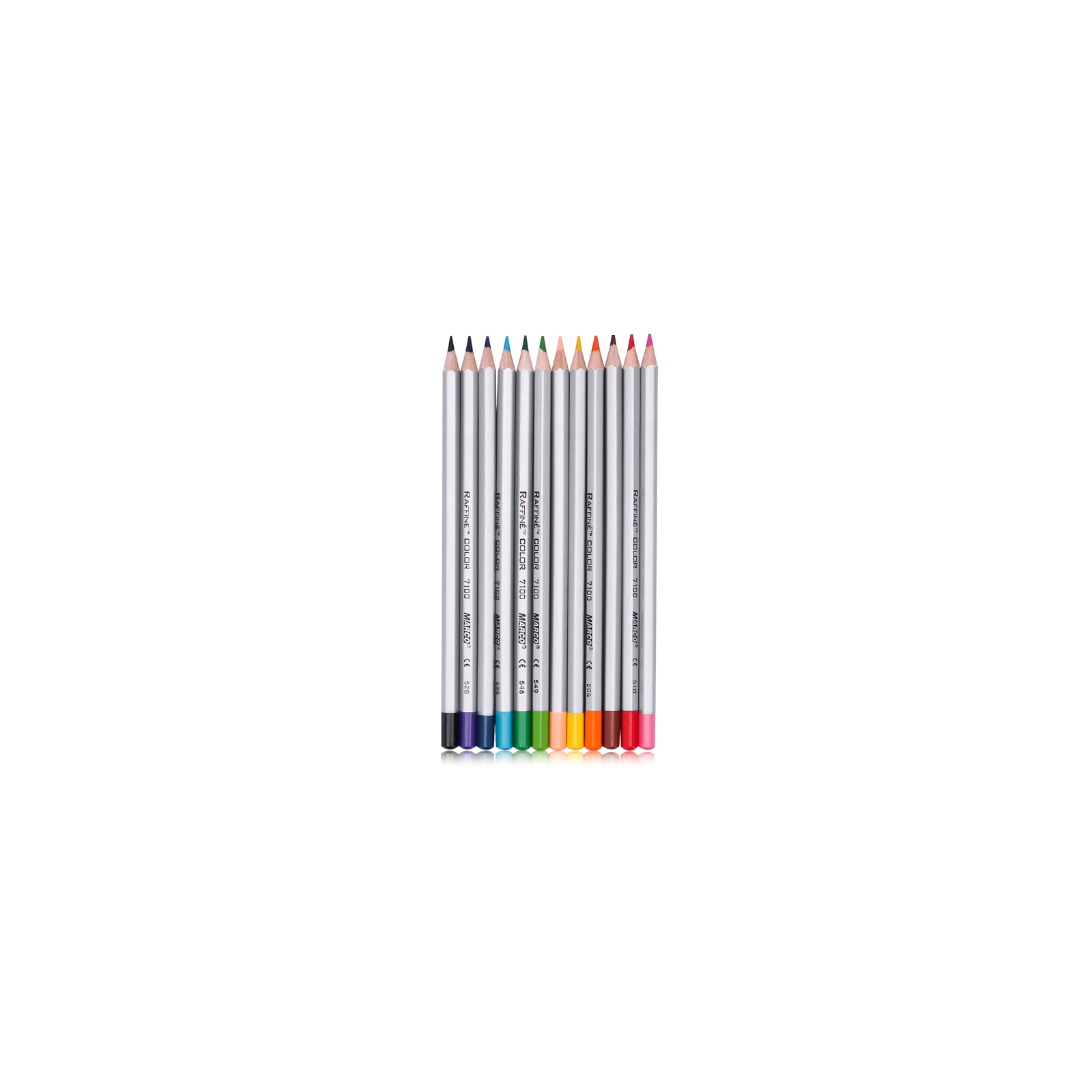 Карандаши цветные Marco Raffine 12 (7100-12CB) изображение 2