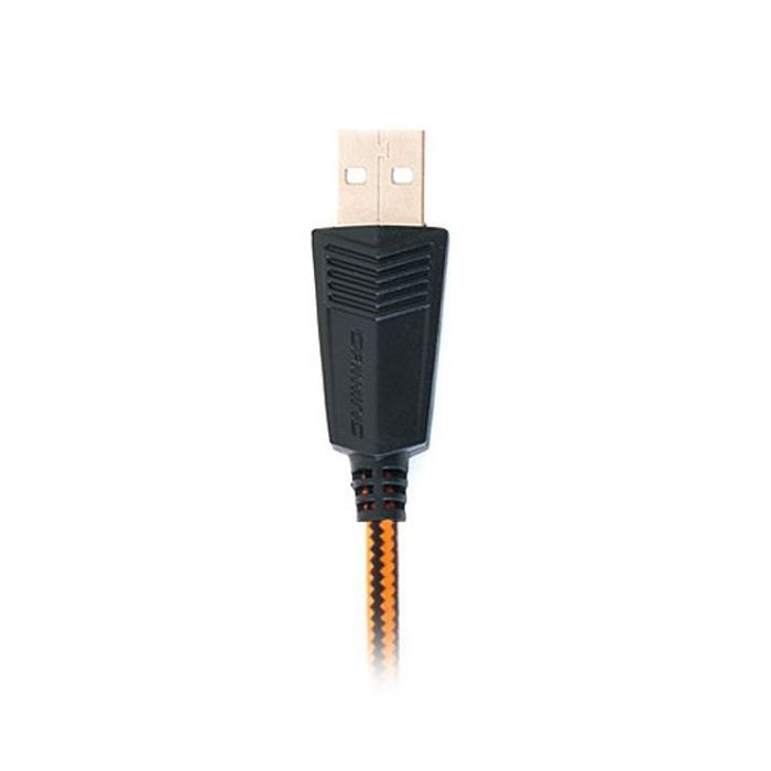 Наушники REAL-EL GDX-7700 SURROUND 7.1 black-orange изображение 8