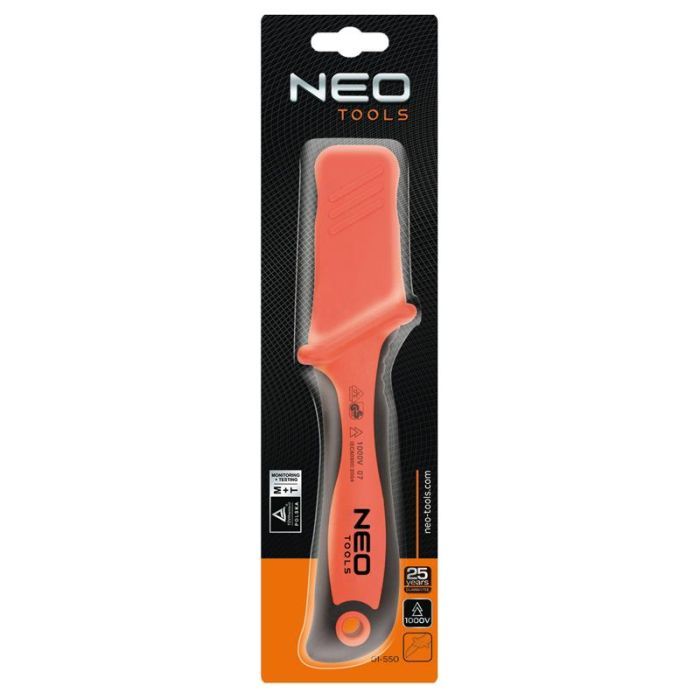 Ніж монтажний Neo Tools (1000 В), 195 мм (01-550) зображення 3