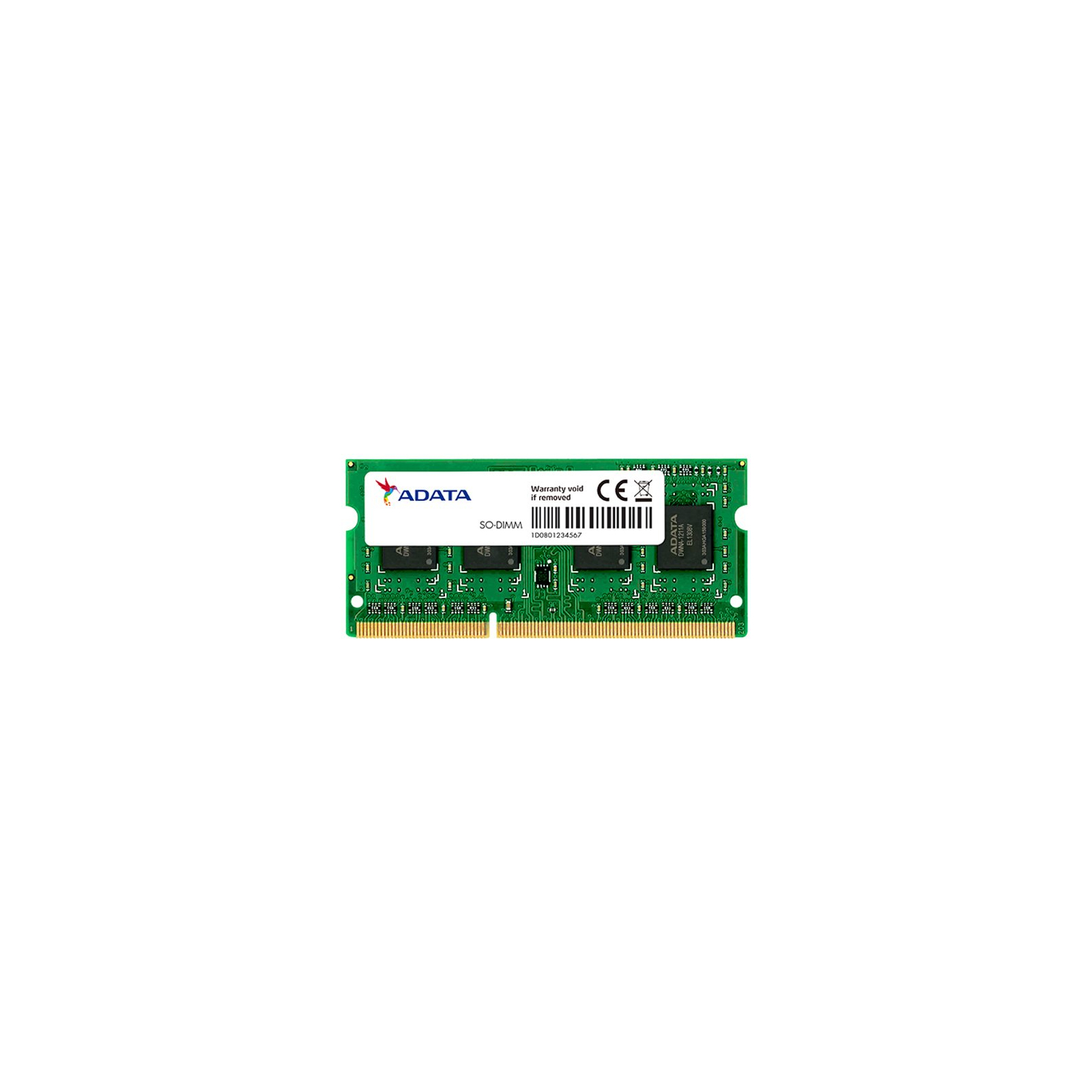Модуль памяти для ноутбука SoDIMM DDR3L 4GB 1600 MHz ADATA (ADDS1600W4G11-S)