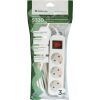 Сетевой удлинитель Defender S330 3.0 m 3 роз switch white (99234) изображение 4