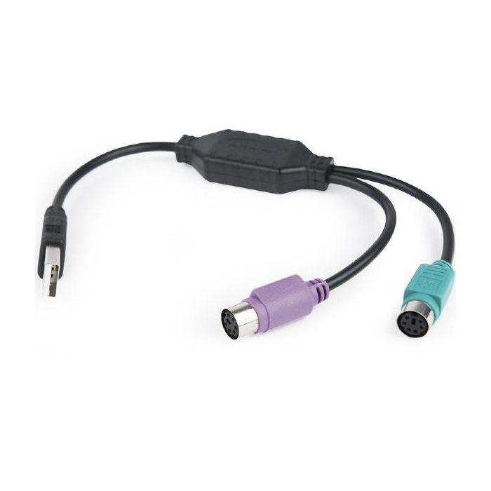 Переходник USB to PS/2 Cablexpert (UAPS12-BK)