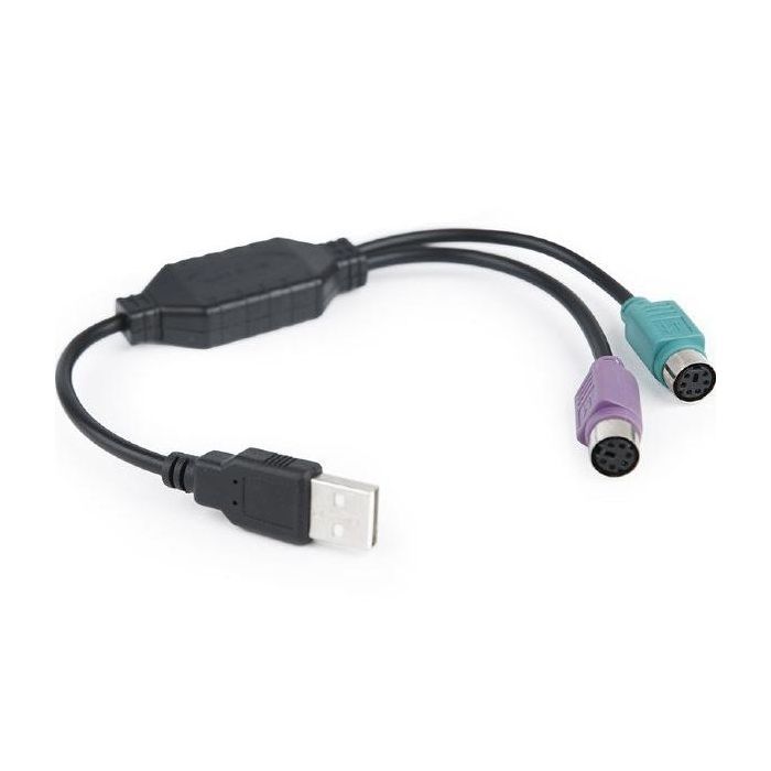 Переходник USB to PS/2 Cablexpert (UAPS12-BK) изображение 2