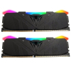 Модуль памяти для компьютера DDR4 16GB (2x8GB) 3600 MHz Viper RGB Black Patriot (PVR416G360C6K)