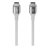 Дата кабель USB-C to USB-C 1.2m USB 3.1 MIXIT DuraTek silver Belkin (F2CU050bt04-SLV) изображение 3