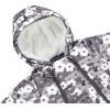 Комбинезон детский Verscon "Flowers" (3870-74-gray) изображение 4