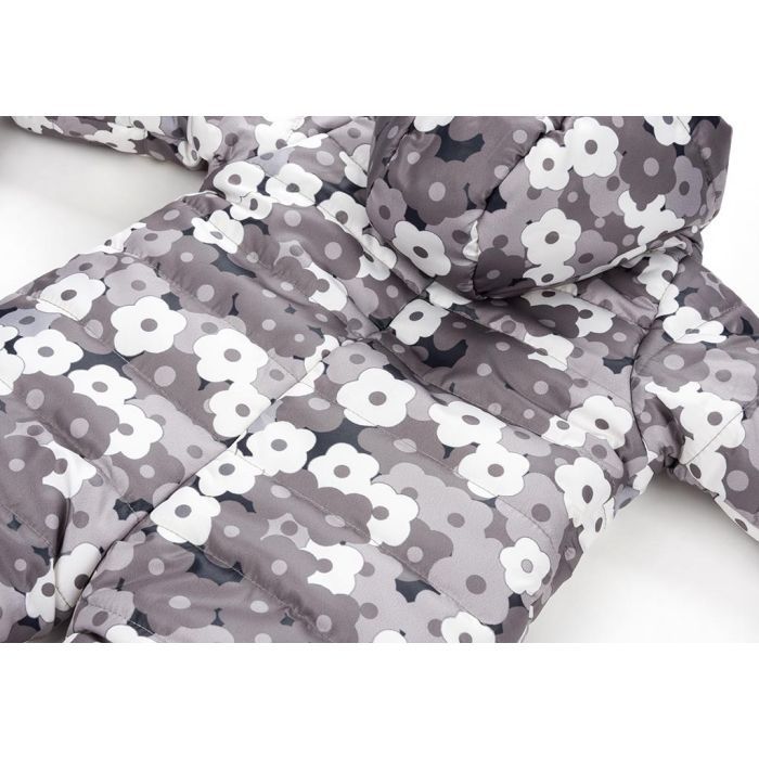 Комбинезон детский Verscon "Flowers" (3870-74-gray) изображение 6