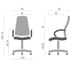 Офісне крісло Аклас Кап FX СН TILT Чорне (09697) зображення 6