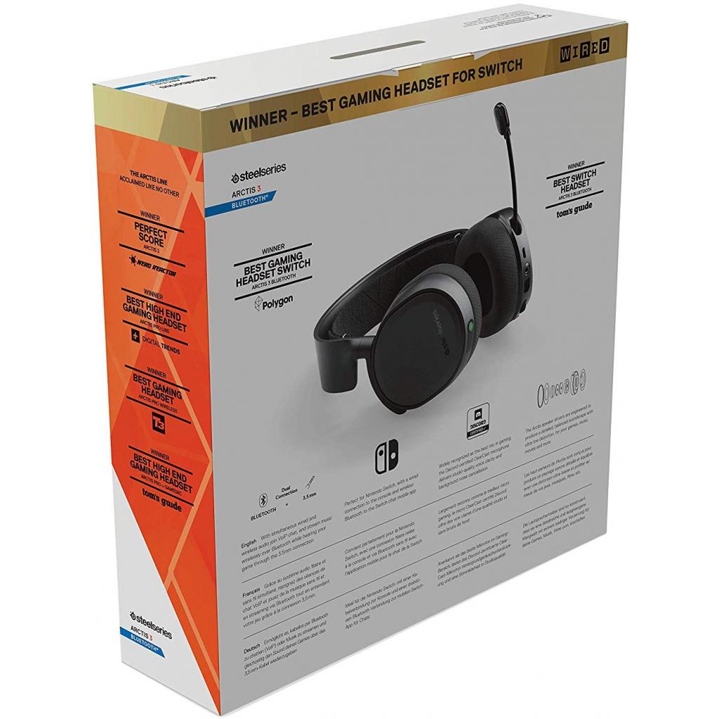 Навушники SteelSeries Arctis 3 Bluetooth 2019 Edition (61485) зображення 5