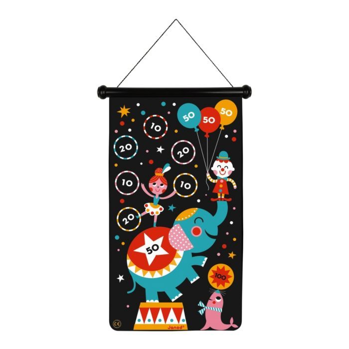 Настільна гра Janod Магнитный дартс Цирк (J02074) зображення 3