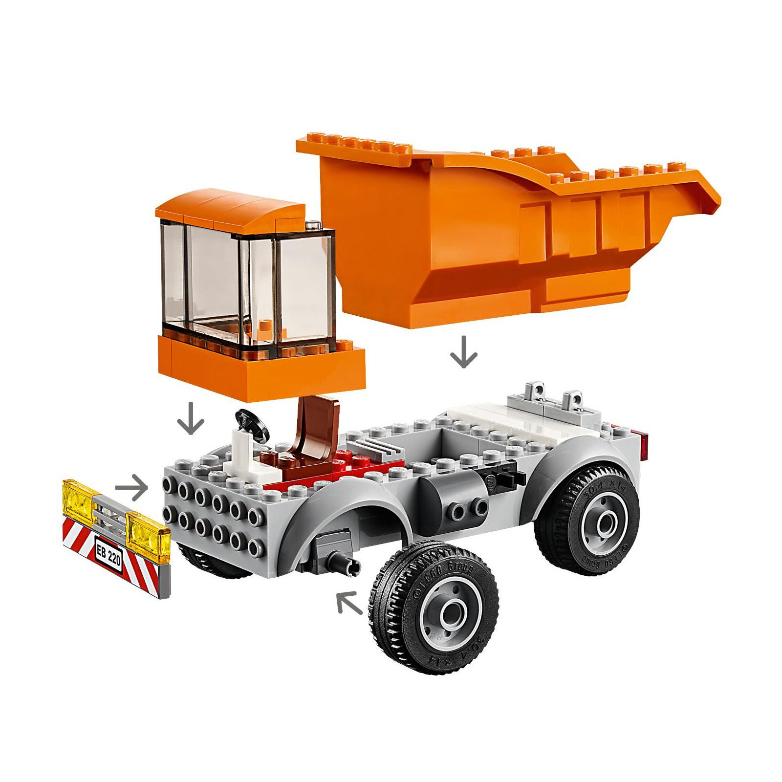 Конструктор LEGO City Мусоровоз 90 деталей (60220) изображение 3